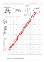 Letter tracing