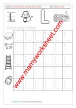 Letter tracing