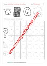 Letter tracing