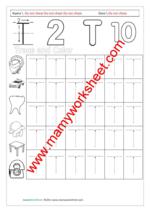 Letter tracing