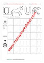 Letter tracing