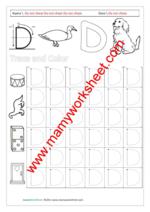 Letter tracing