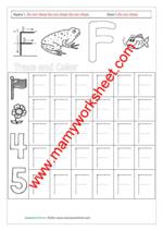 Letter tracing