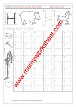 Letter tracing